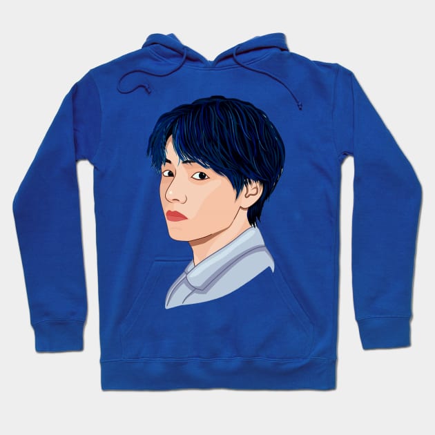 Taehyung bts Hoodie by JARA